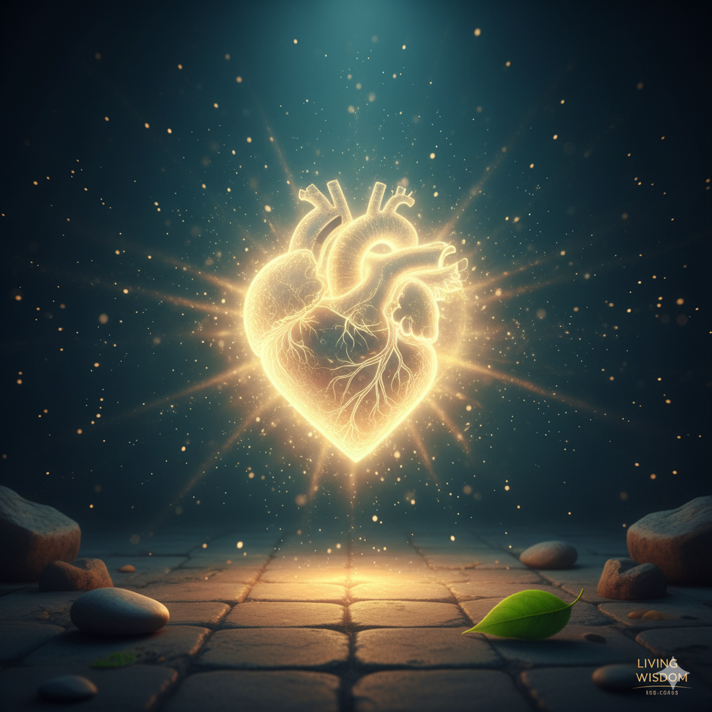 Radiant heart—health, cheer and inner strength